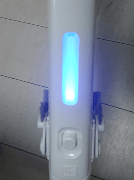 青ランプ