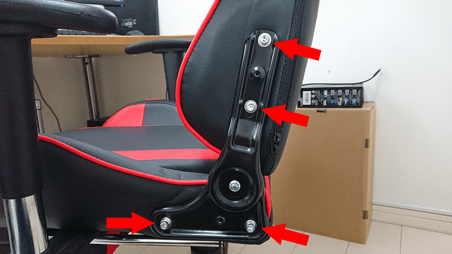 ゲーミングチェアのギシギシ音を直す Gtracing ナオのゲーミングデバイス