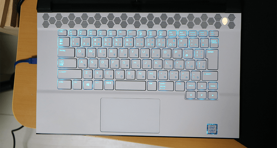 M15のキーボード