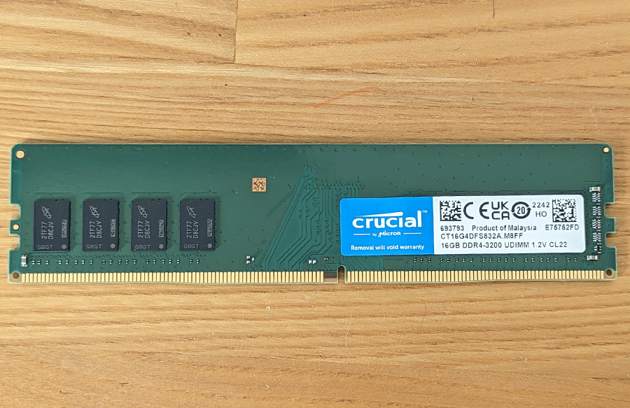 crucial DDR4 16GB