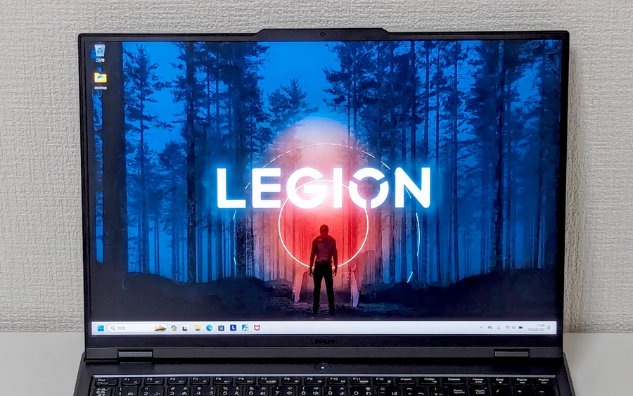 Legion Pro 5 Gen 8のディスプレイ