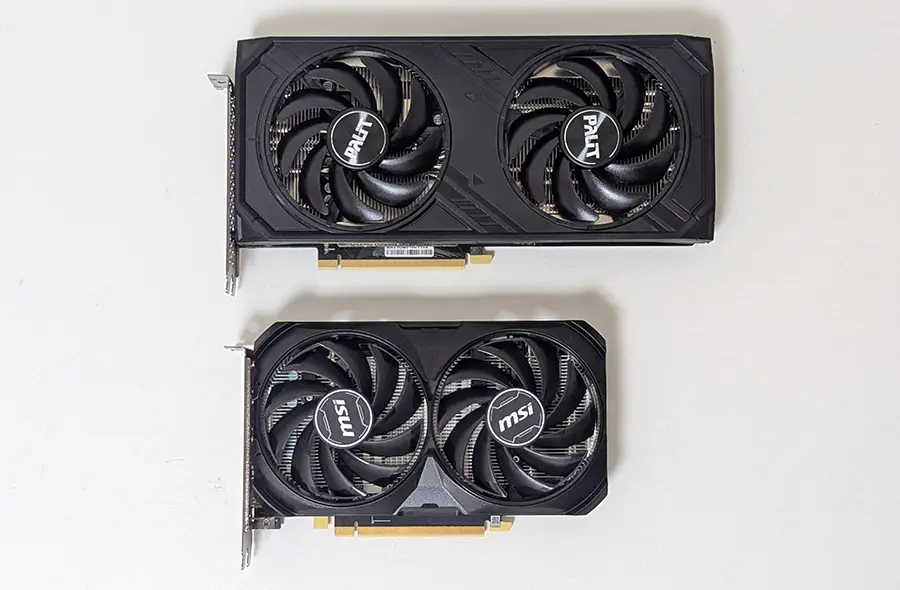 RTX4060TiとRTX4070SUPER